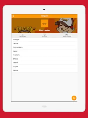 Plaza Lanches android App screenshot 1